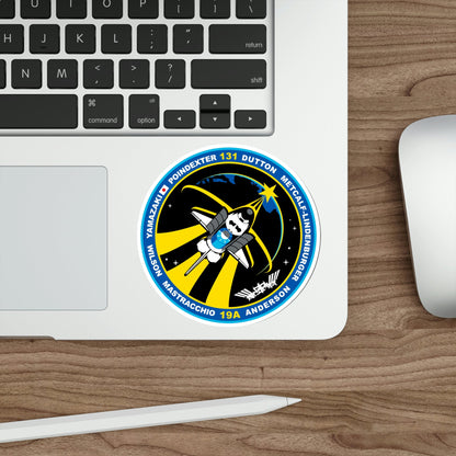 STS 131 Patch NASA STICKER Vinyl Die-Cut Decal-The Sticker Space