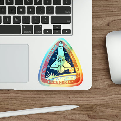 STS 34 (NASA) Holographic STICKER Die-Cut Vinyl Decal-The Sticker Space