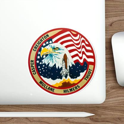 STS 36 Patch NASA STICKER Vinyl Die-Cut Decal-The Sticker Space