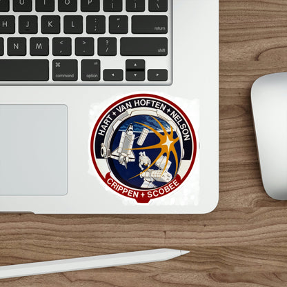 STS 41 C Patch NASA STICKER Vinyl Die-Cut Decal-The Sticker Space