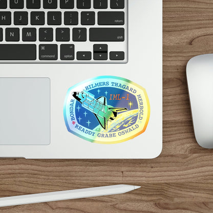 STS 42 (NASA) Holographic STICKER Die-Cut Vinyl Decal-The Sticker Space