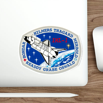 STS 42 Patch NASA STICKER Vinyl Die-Cut Decal-The Sticker Space