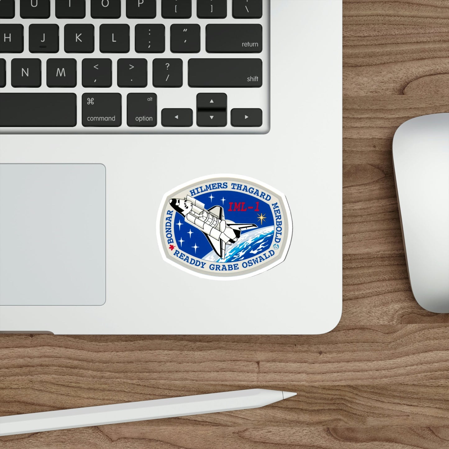 STS 42 Patch NASA STICKER Vinyl Die-Cut Decal-The Sticker Space