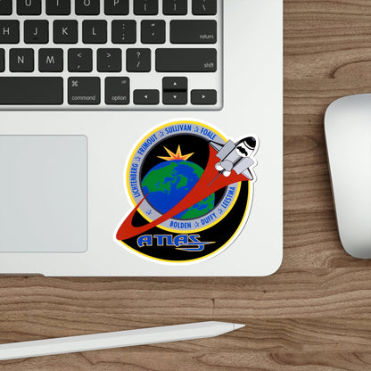 STS 45 Patch NASA STICKER Vinyl Die-Cut Decal-The Sticker Space