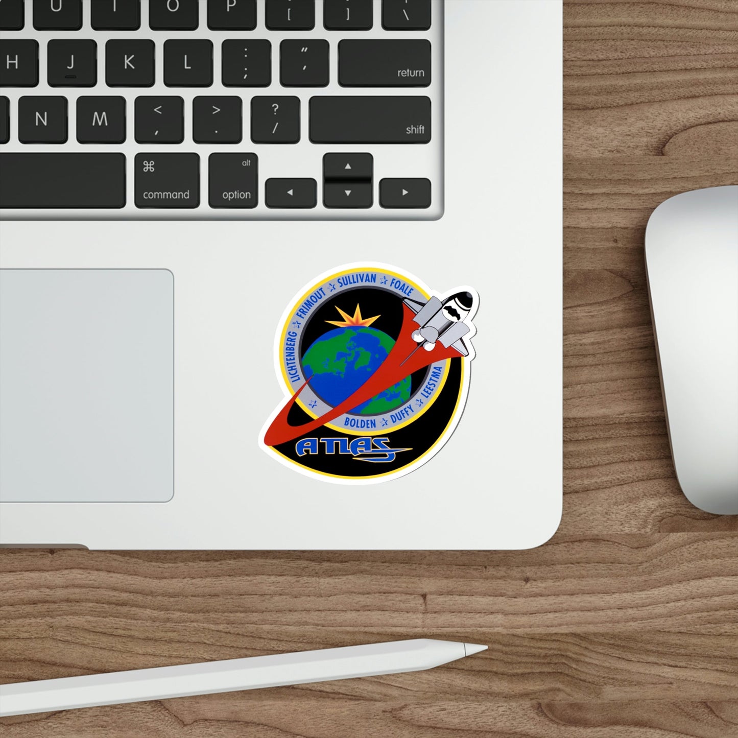 STS 45 Patch NASA STICKER Vinyl Die-Cut Decal-The Sticker Space