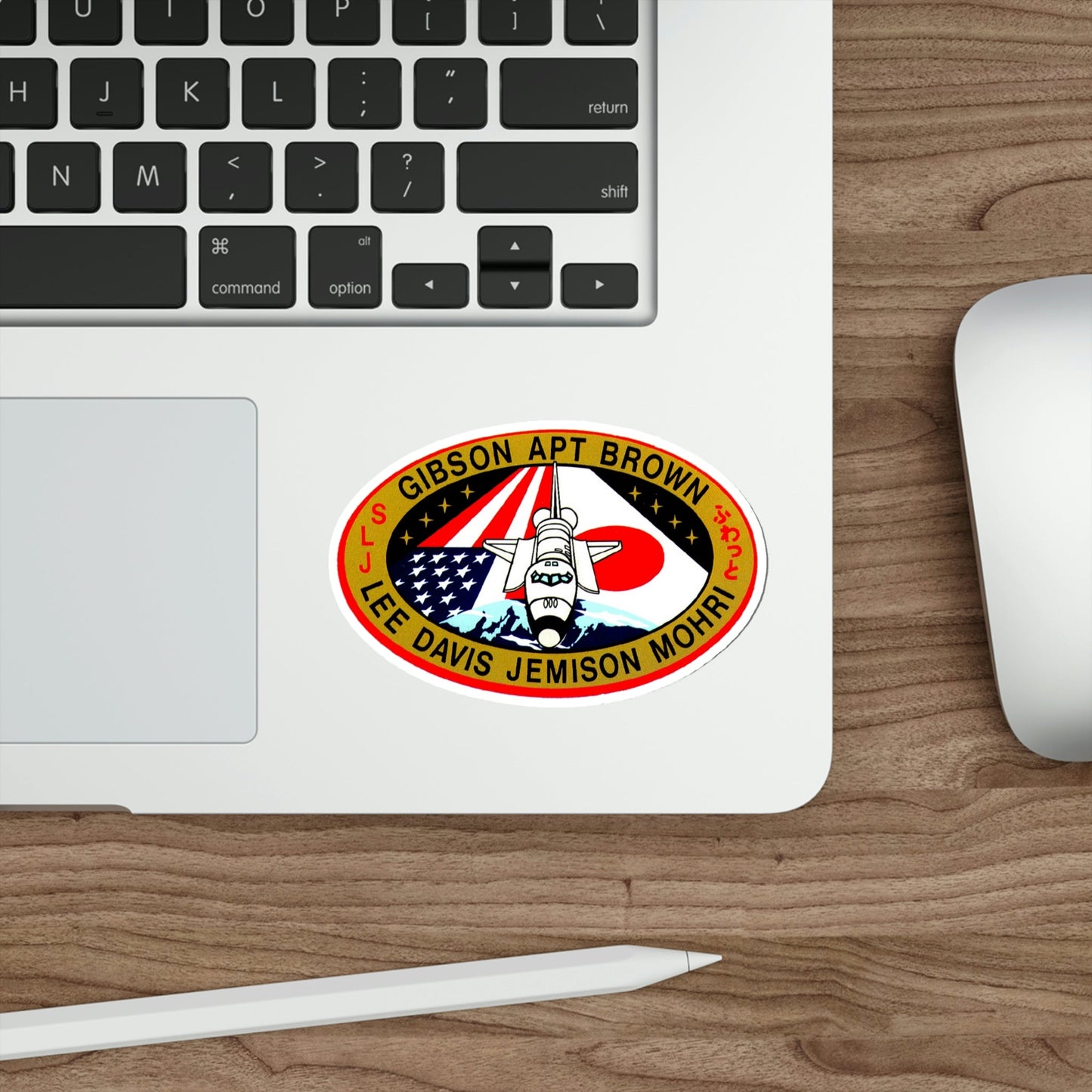 STS 47 Patch NASA STICKER Vinyl Die-Cut Decal-The Sticker Space