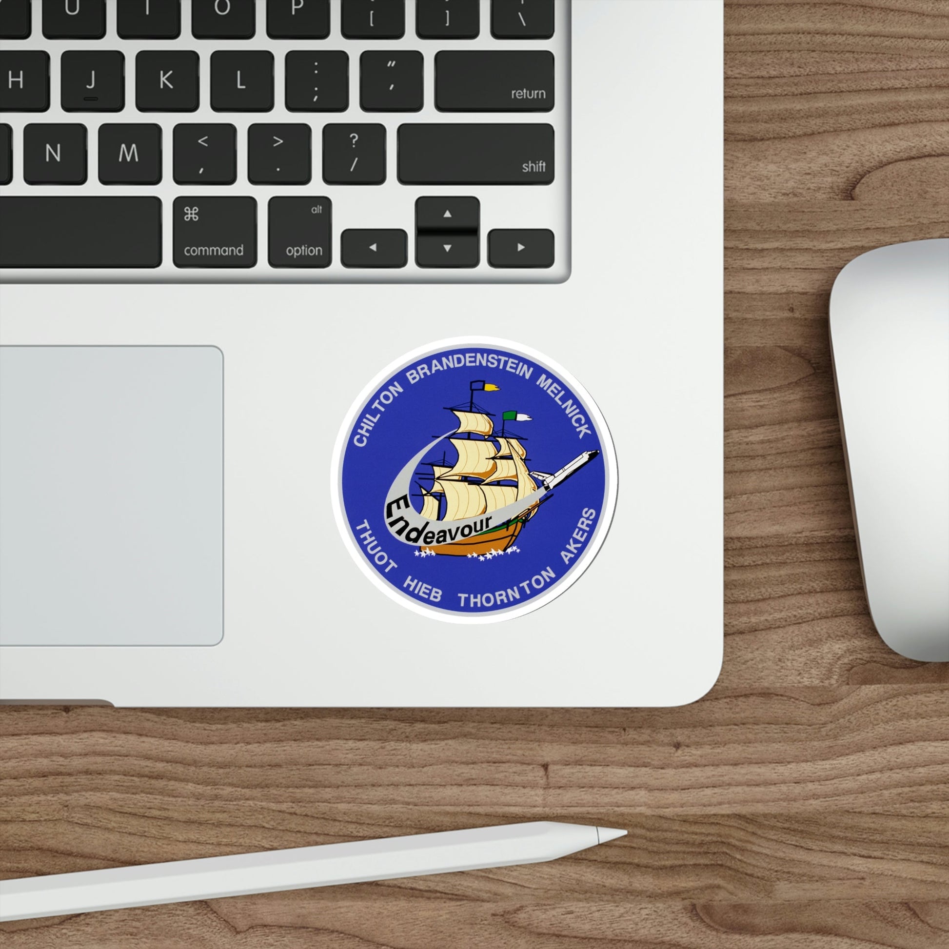 STS 49 Patch NASA STICKER Vinyl Die-Cut Decal-The Sticker Space