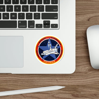 STS 5 Patch NASA STICKER Vinyl Die-Cut Decal-The Sticker Space