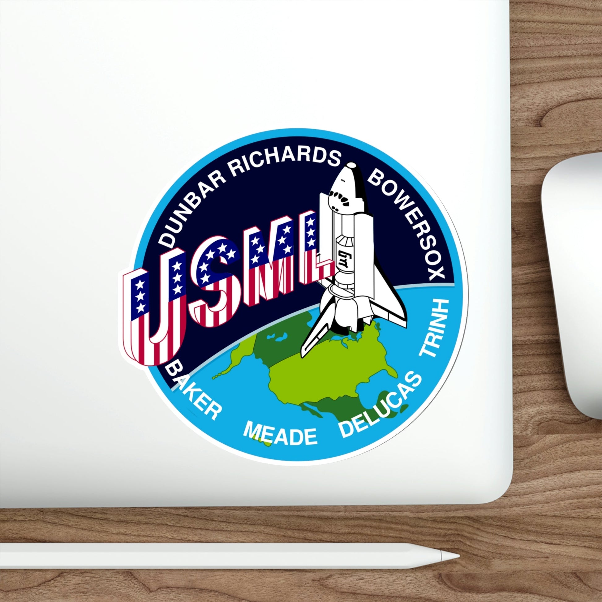 STS 50 Patch NASA STICKER Vinyl Die-Cut Decal-The Sticker Space