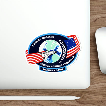 STS 51 D Patch NASA STICKER Vinyl Die-Cut Decal-The Sticker Space