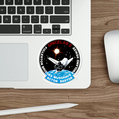 STS 51 F Patch NASA STICKER Vinyl Die-Cut Decal-The Sticker Space