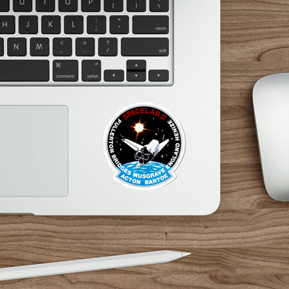 STS 51 F Patch NASA STICKER Vinyl Die-Cut Decal-The Sticker Space