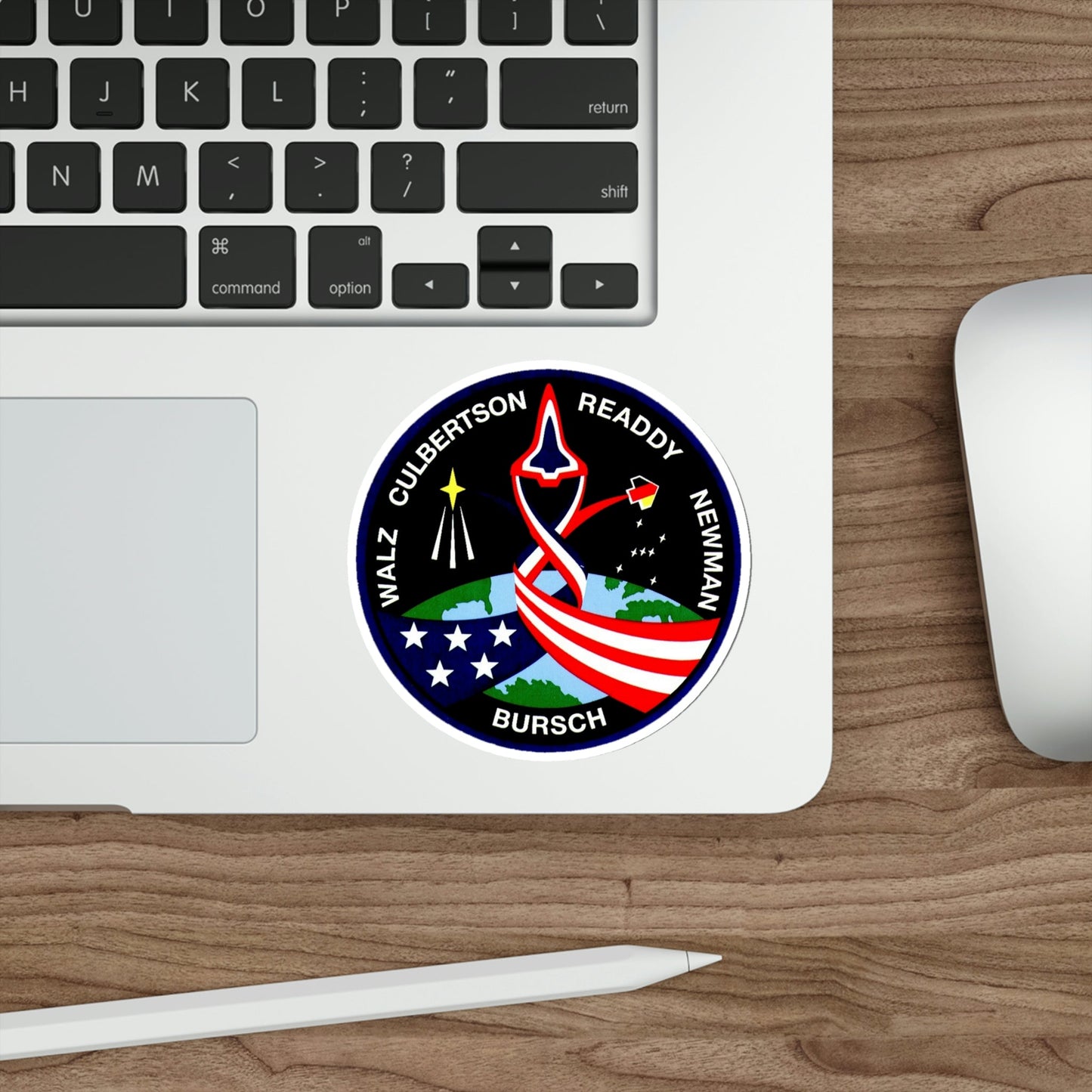 STS 51 Patch NASA STICKER Vinyl Die-Cut Decal-The Sticker Space