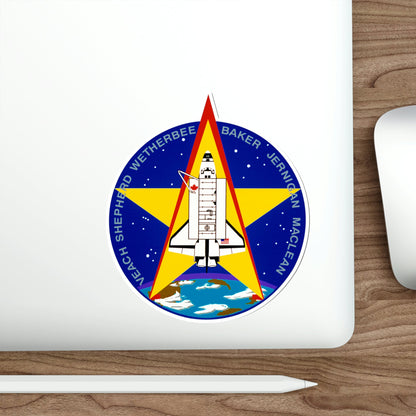 STS 52 Patch NASA STICKER Vinyl Die-Cut Decal-The Sticker Space