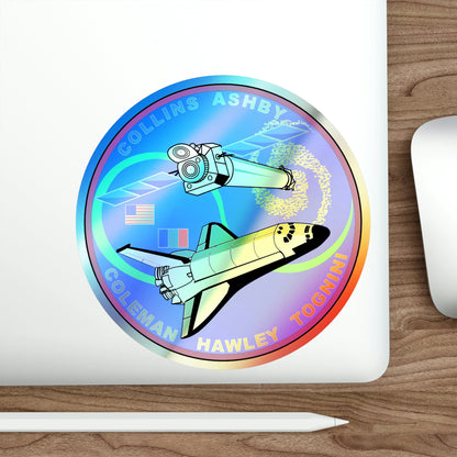 STS 93 (NASA) Holographic STICKER Die-Cut Vinyl Decal-The Sticker Space