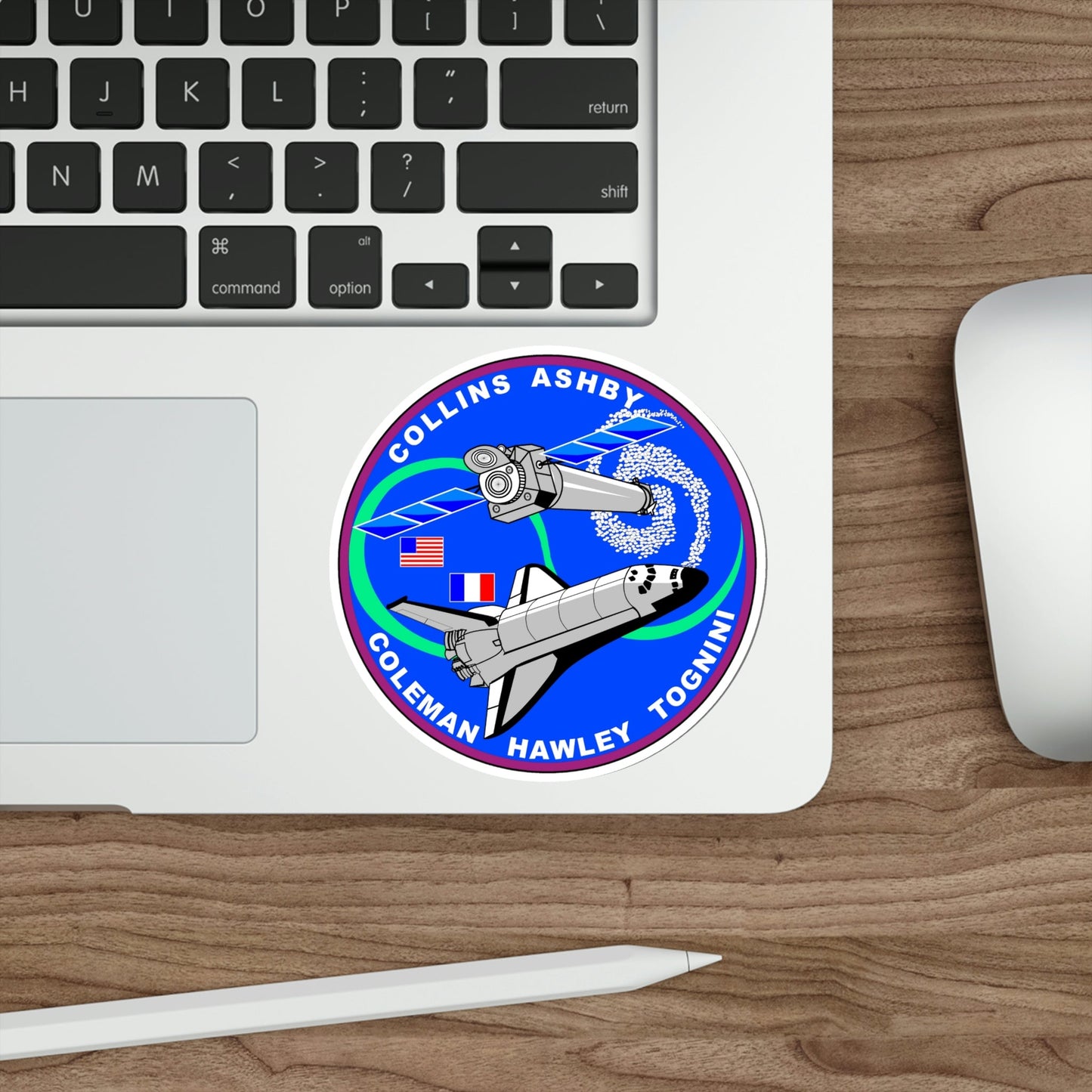 STS 93 Patch NASA STICKER Vinyl Die-Cut Decal-The Sticker Space