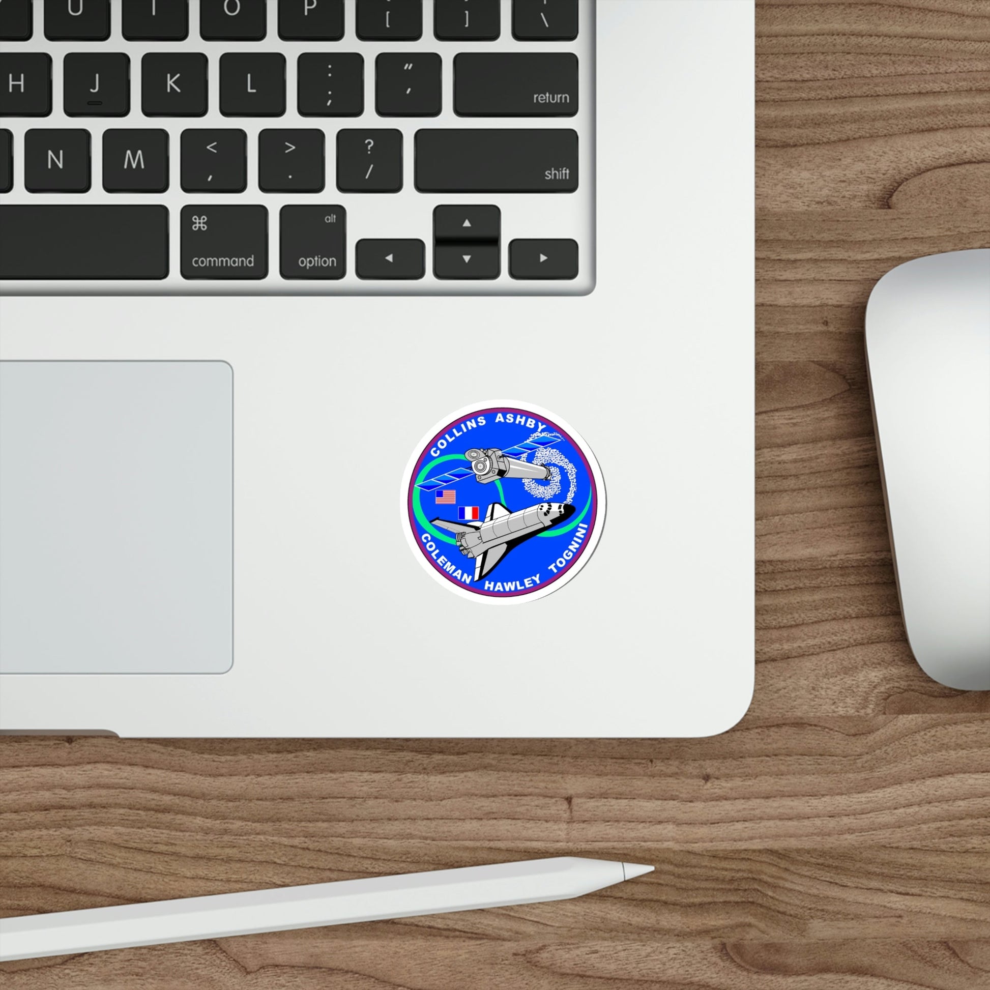 STS 93 Patch NASA STICKER Vinyl Die-Cut Decal-The Sticker Space