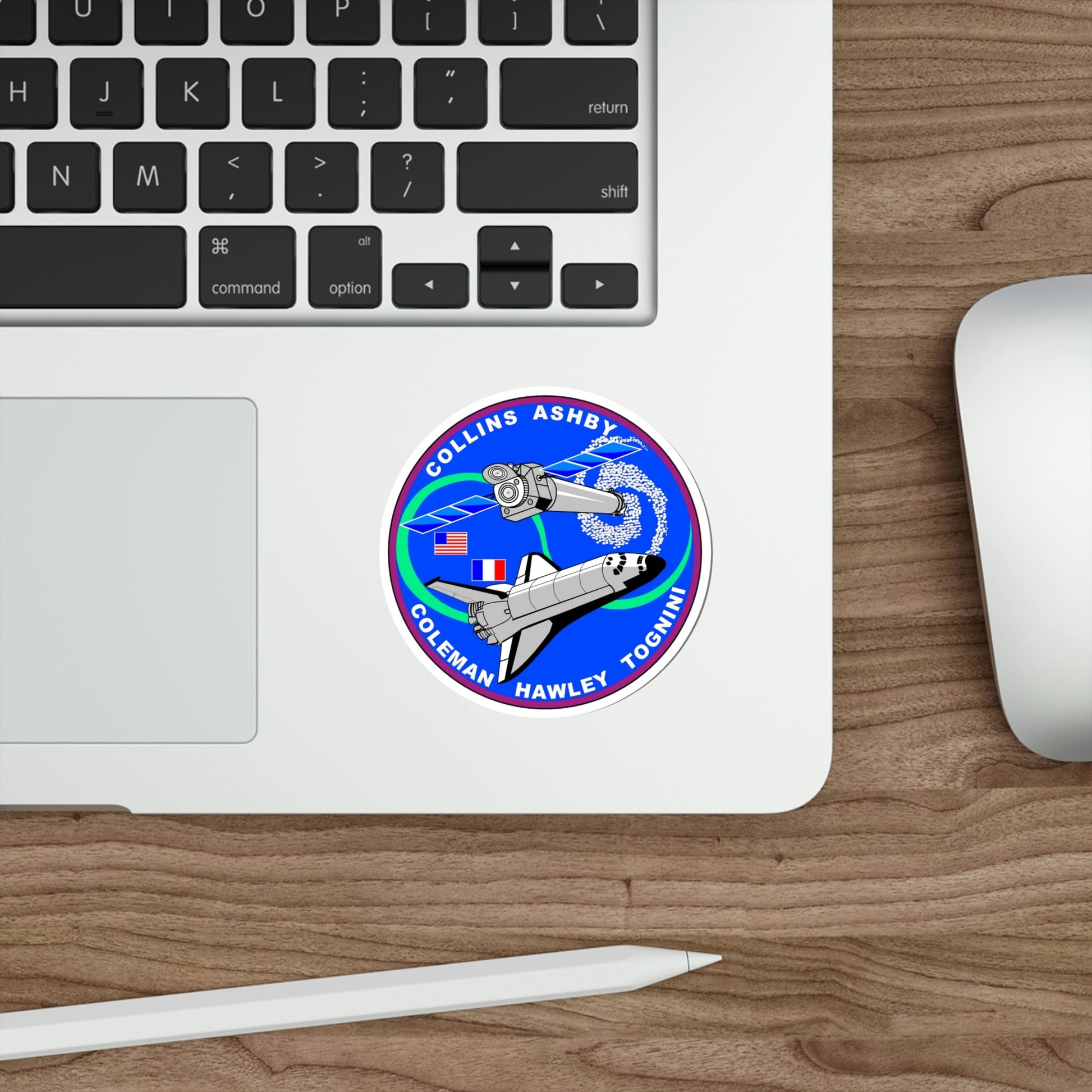 STS 93 Patch NASA STICKER Vinyl Die-Cut Decal-The Sticker Space