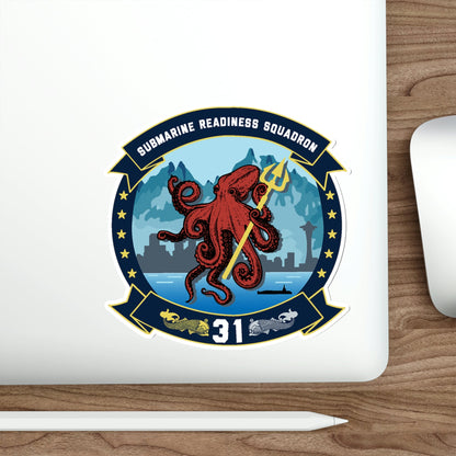 Submarine Readiness Squadron 31 (U.S. Navy) STICKER Vinyl Die-Cut Decal-The Sticker Space