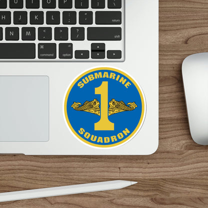 Submarine Squadron 1 (U.S. Navy) STICKER Vinyl Die-Cut Decal-The Sticker Space