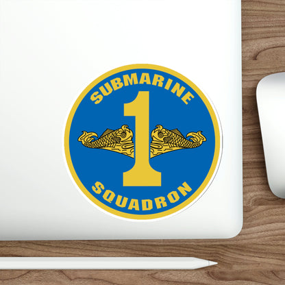 Submarine Squadron 1 (U.S. Navy) STICKER Vinyl Die-Cut Decal-The Sticker Space