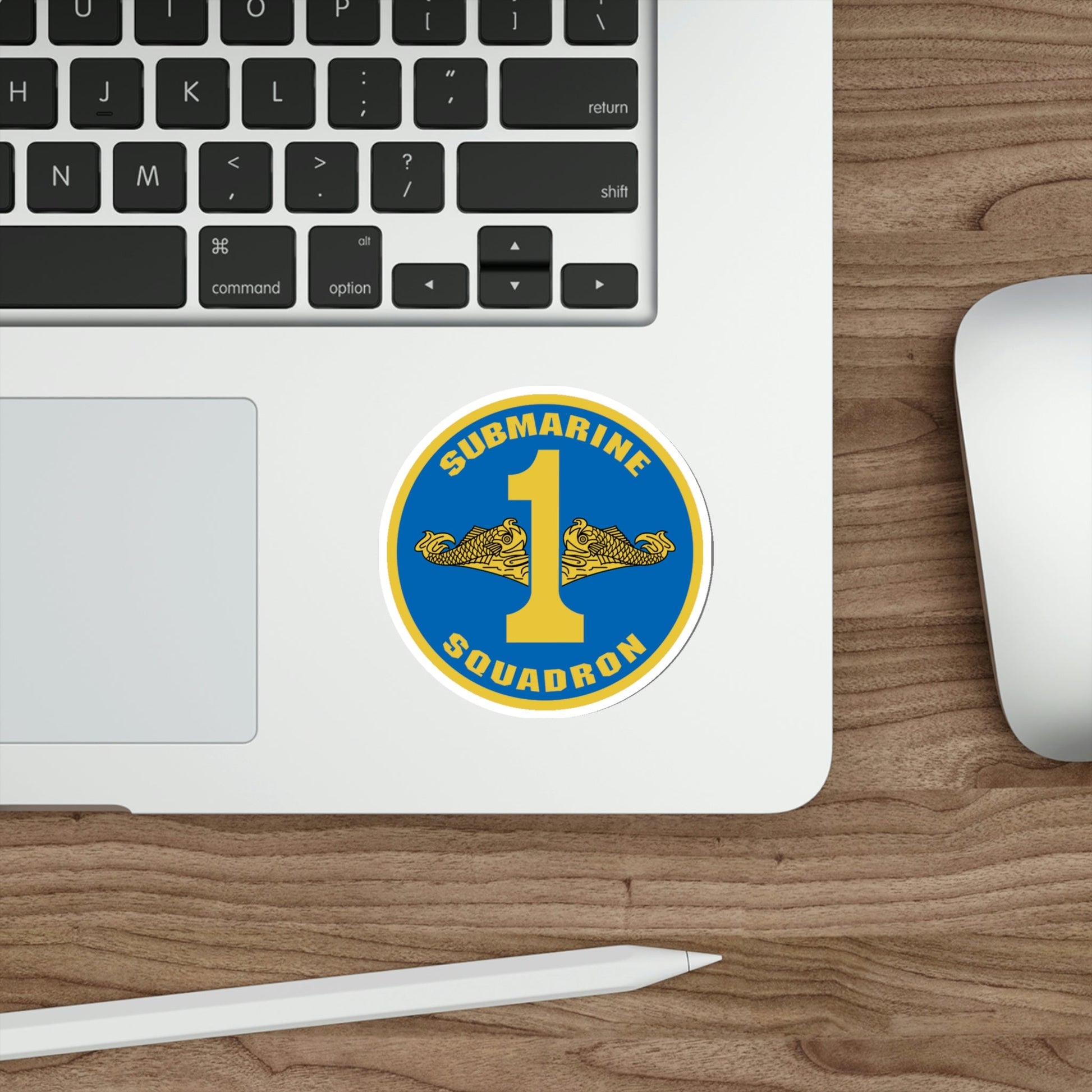 Submarine Squadron 1 (U.S. Navy) STICKER Vinyl Die-Cut Decal-The Sticker Space