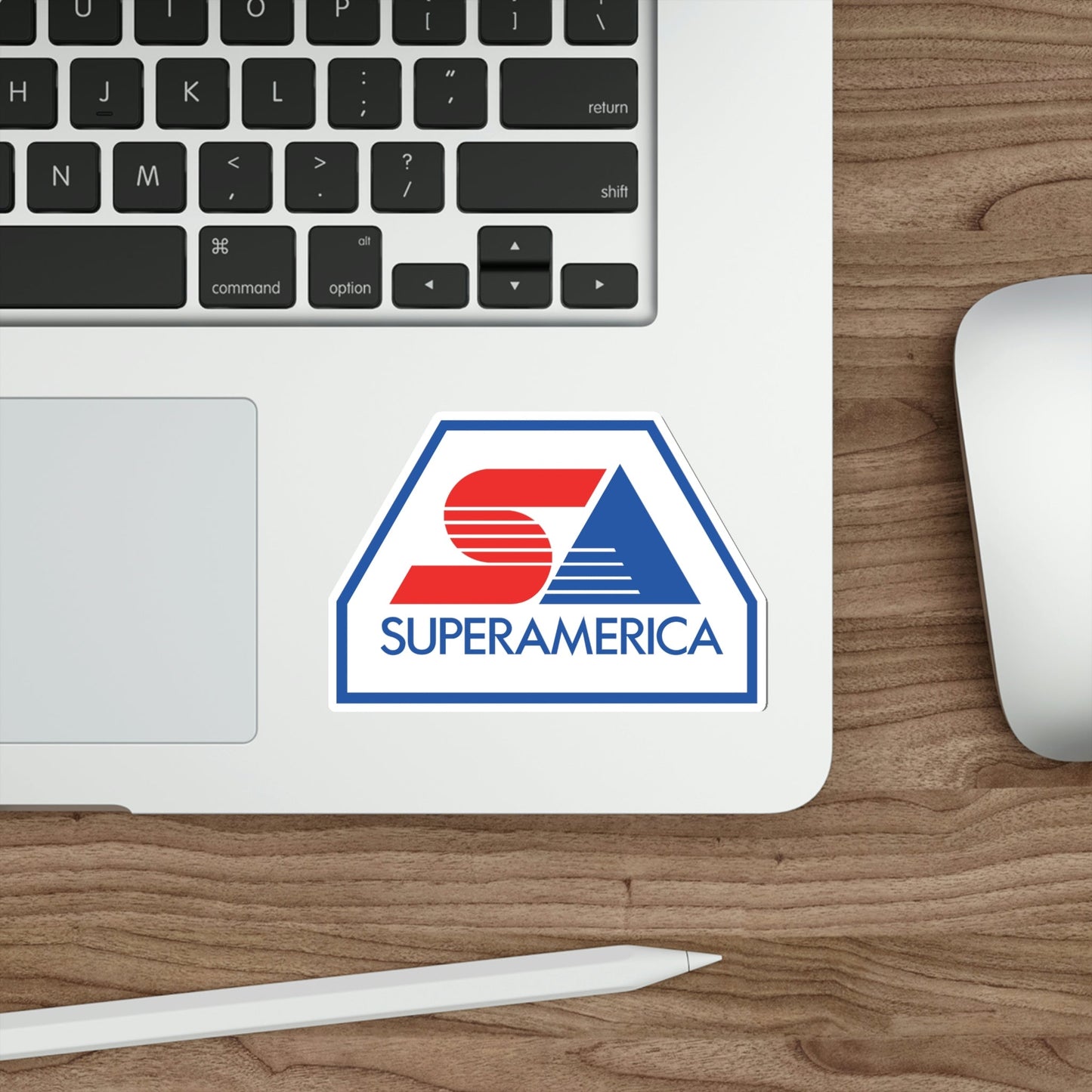 SuperAmerica Logo STICKER Vinyl Die-Cut Decal-The Sticker Space