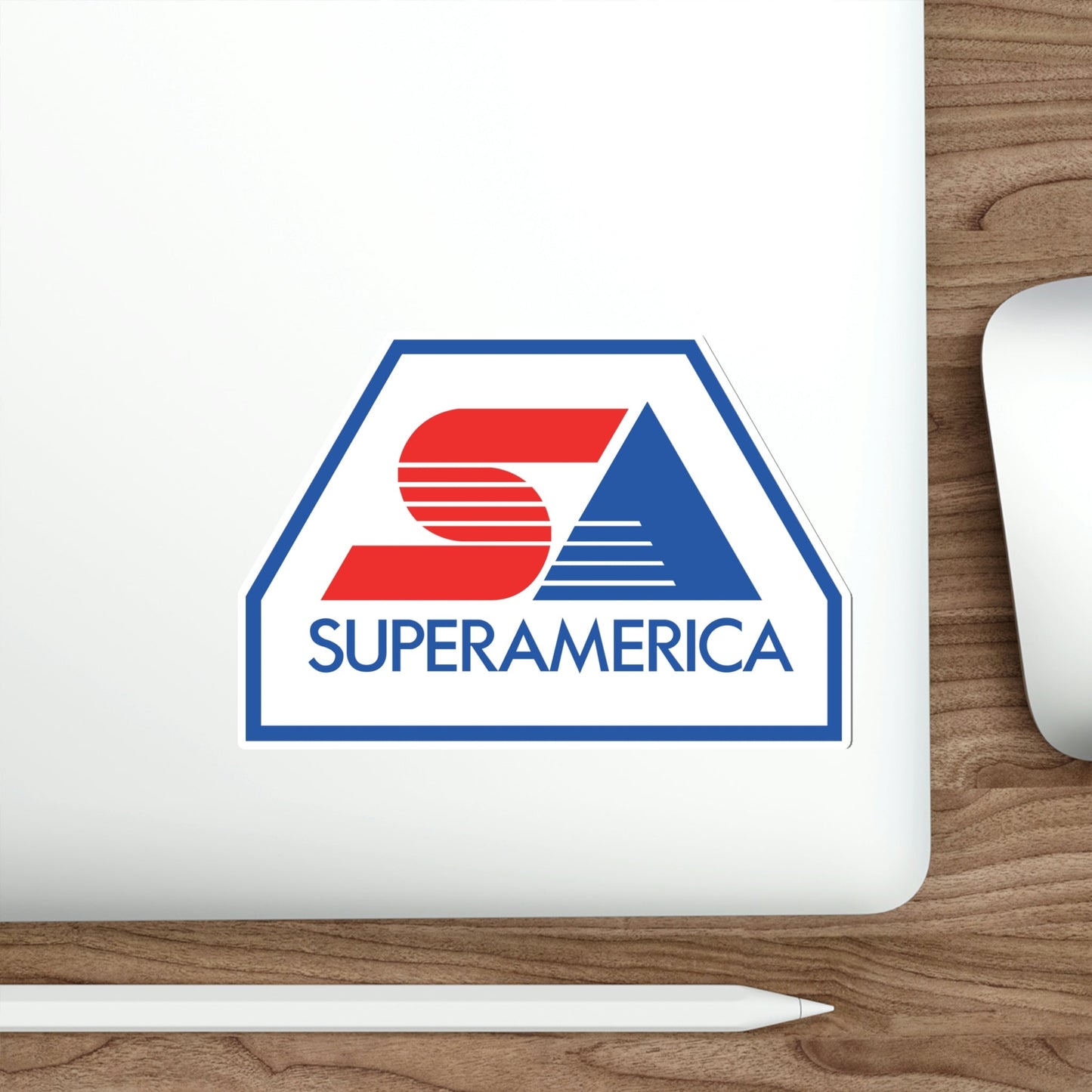 SuperAmerica Logo STICKER Vinyl Die-Cut Decal-The Sticker Space