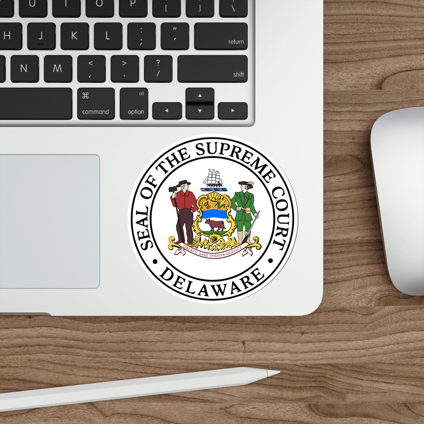 Supreme Court of Delaware STICKER Vinyl Die-Cut Decal-The Sticker Space