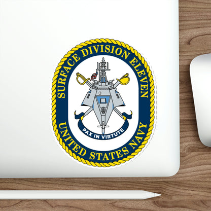 Surface DIV 11 USN (U.S. Navy) STICKER Vinyl Die-Cut Decal-The Sticker Space