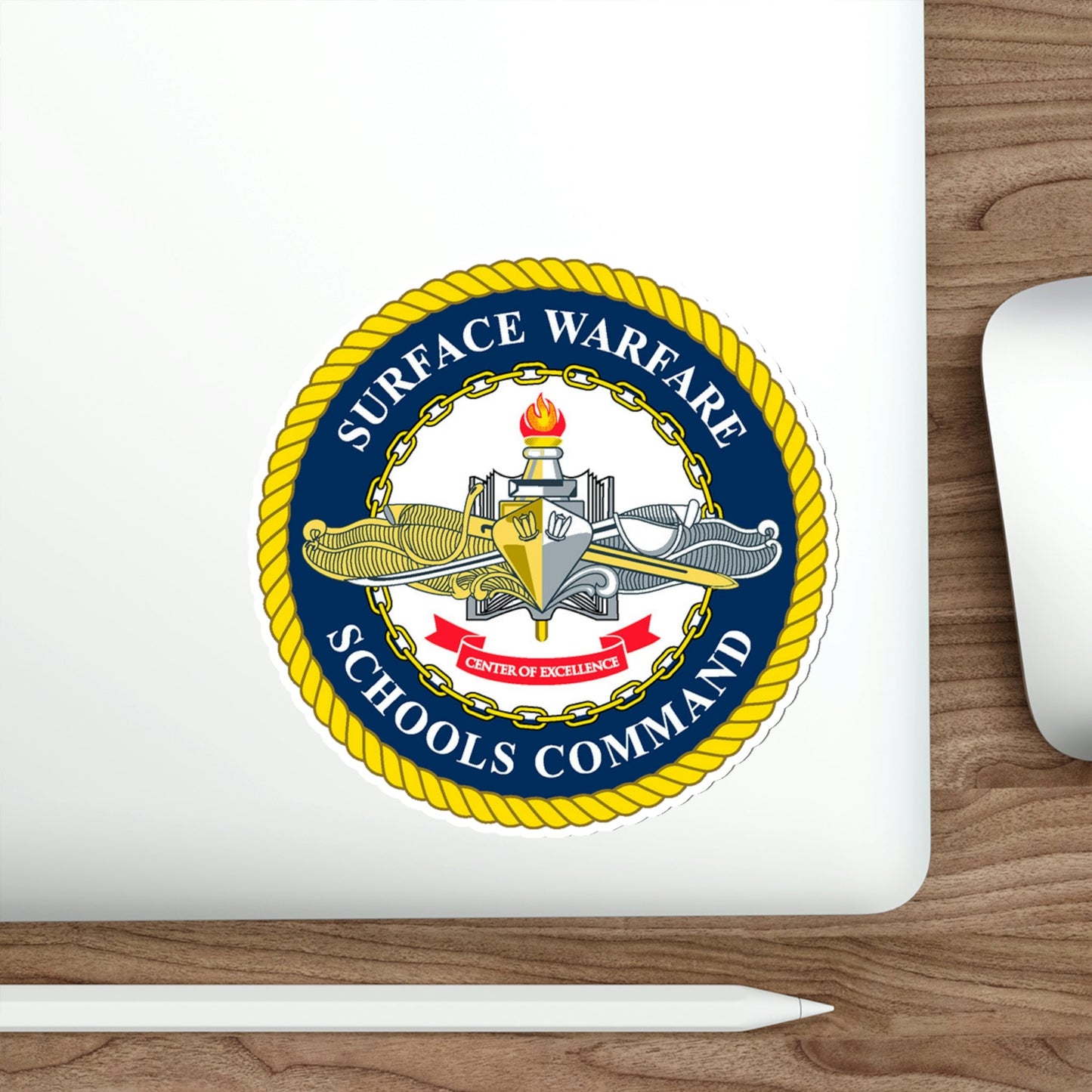 Surface Warfare Schools Command (U.S. Navy) STICKER Vinyl Die-Cut Decal-The Sticker Space
