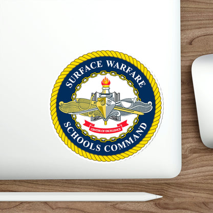 Surface Warfare Schools Command (U.S. Navy) STICKER Vinyl Die-Cut Decal-The Sticker Space