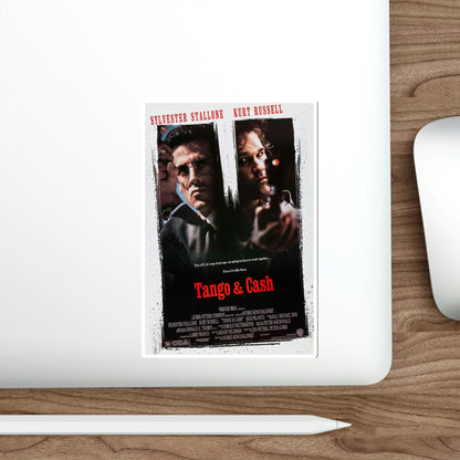 Tango & Cash 1989 Movie Poster STICKER Vinyl Die-Cut Decal-The Sticker Space