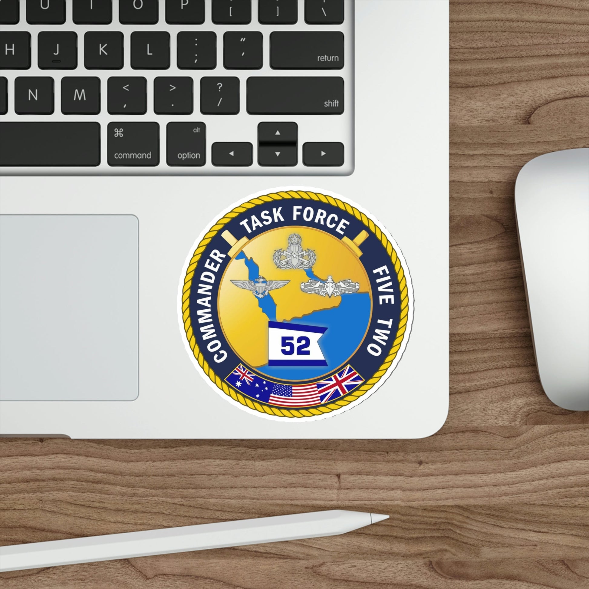 Task Force Five Two (U.S. Navy) STICKER Vinyl Die-Cut Decal-The Sticker Space