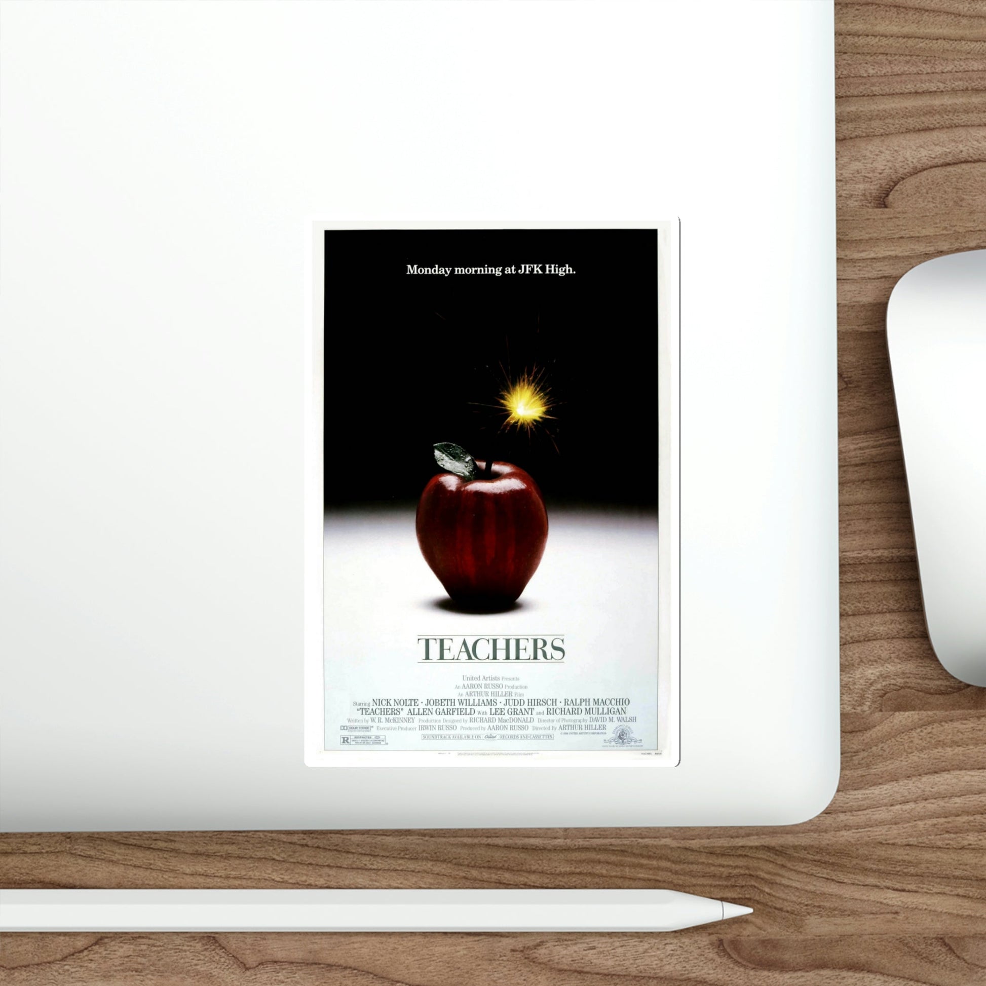 Teachers 1984 Movie Poster STICKER Vinyl Die-Cut Decal-The Sticker Space