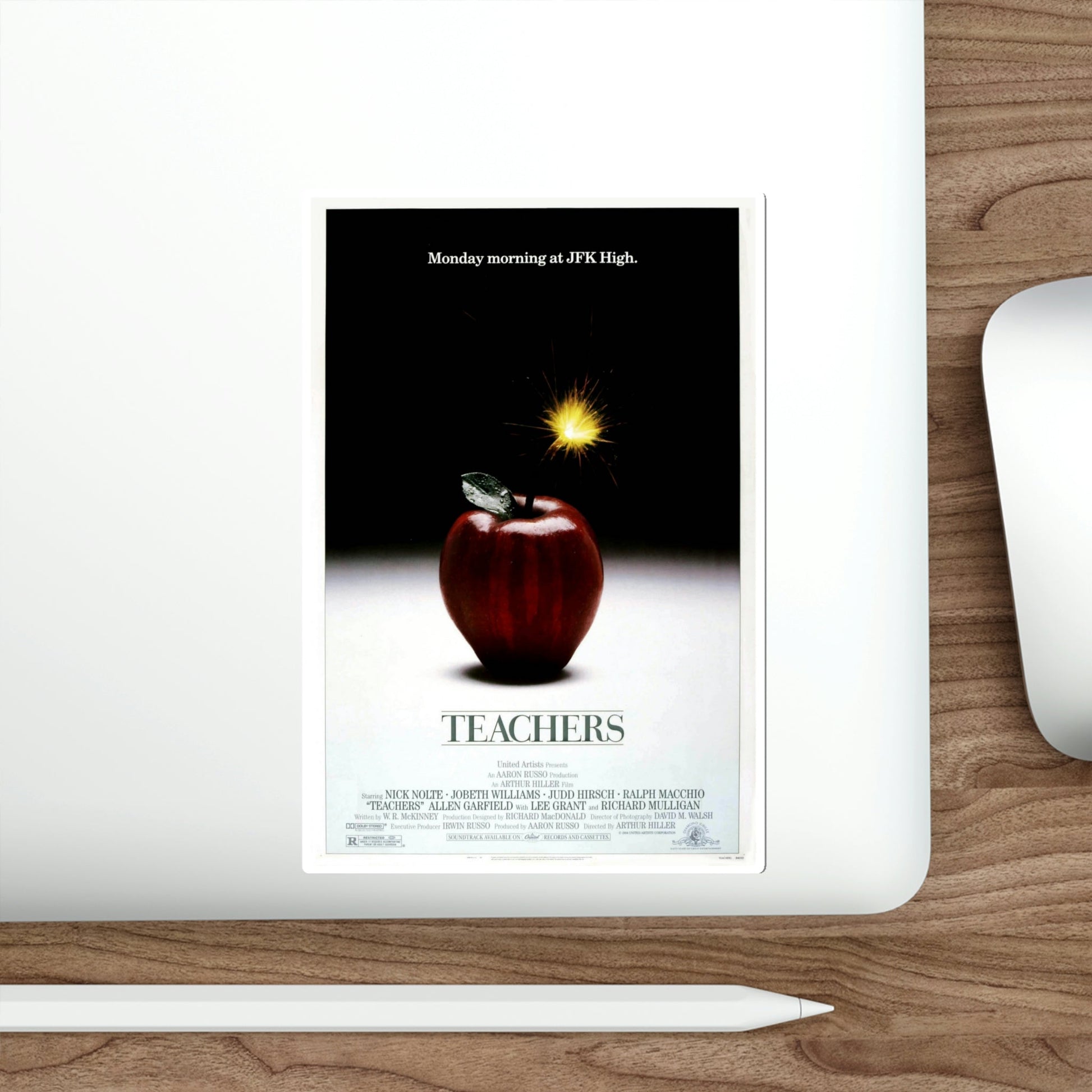 Teachers 1984 Movie Poster STICKER Vinyl Die-Cut Decal-The Sticker Space