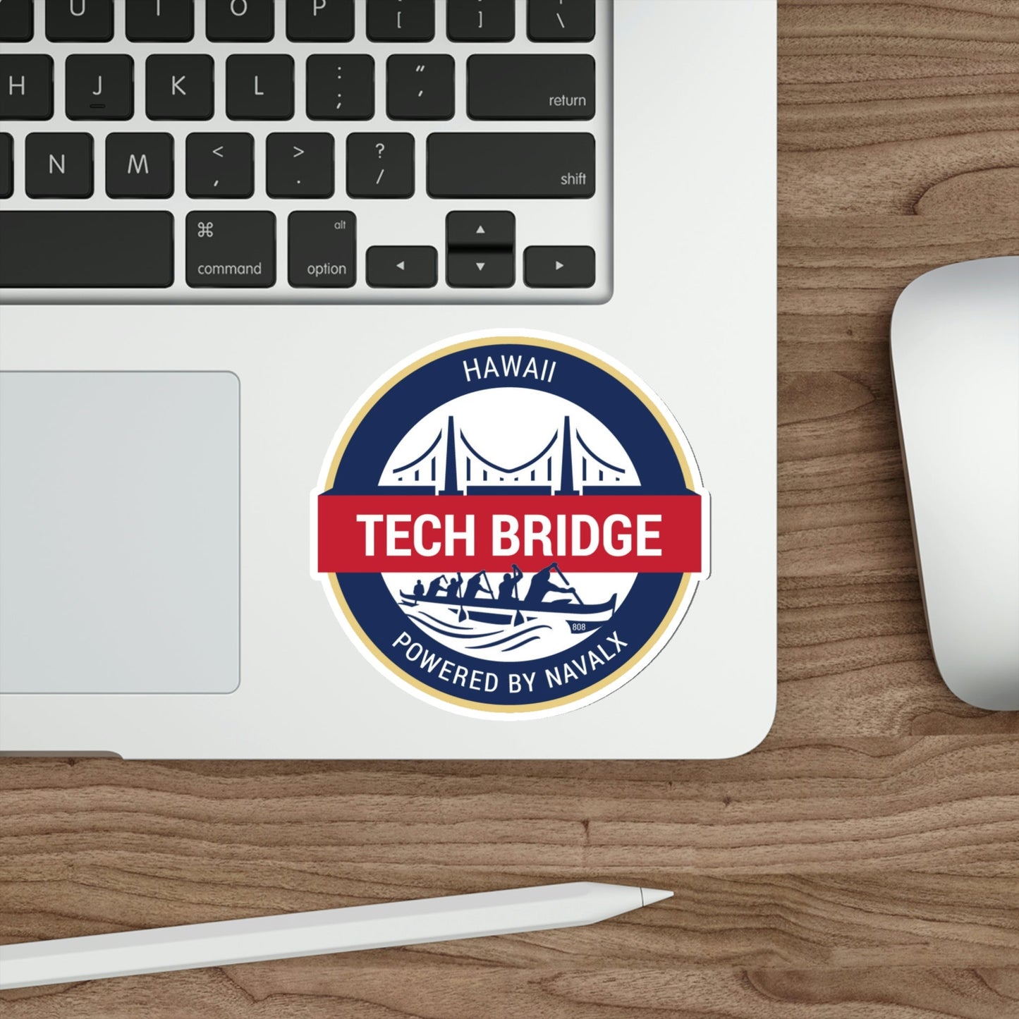 Tech Bridge Hawaii (U.S. Navy) STICKER Vinyl Die-Cut Decal-The Sticker Space