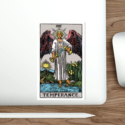 Temperance (Rider Waite Tarot Deck) STICKER Vinyl Die-Cut Decal-The Sticker Space