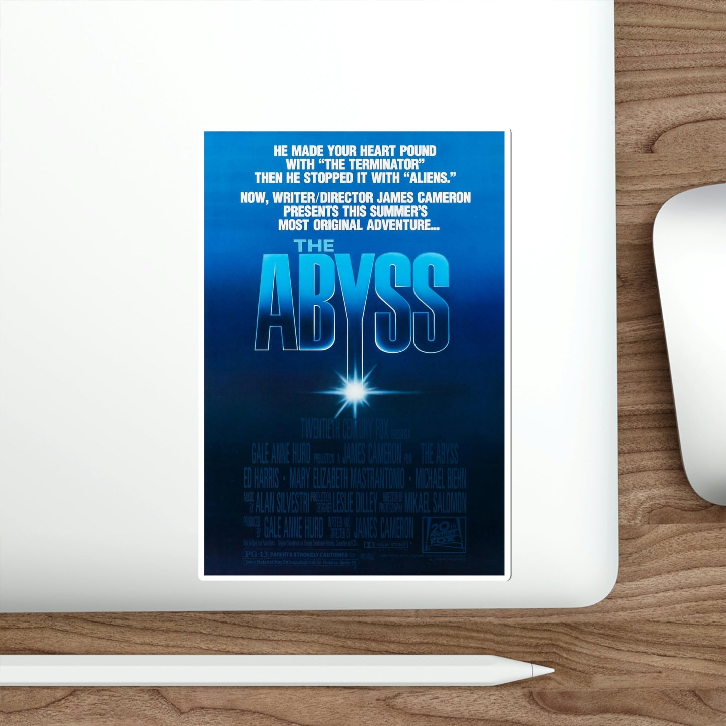 The Abyss 1989 Movie Poster STICKER Vinyl Die-Cut Decal-The Sticker Space