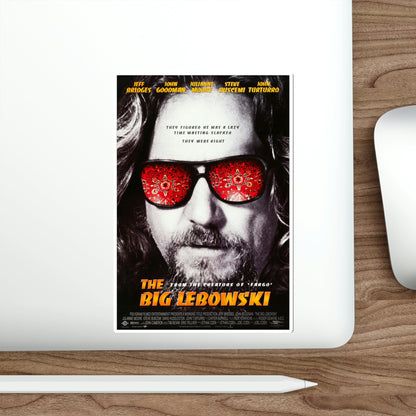 The Big Lebowski 1998 2 Movie Poster STICKER Vinyl Die-Cut Decal-The Sticker Space