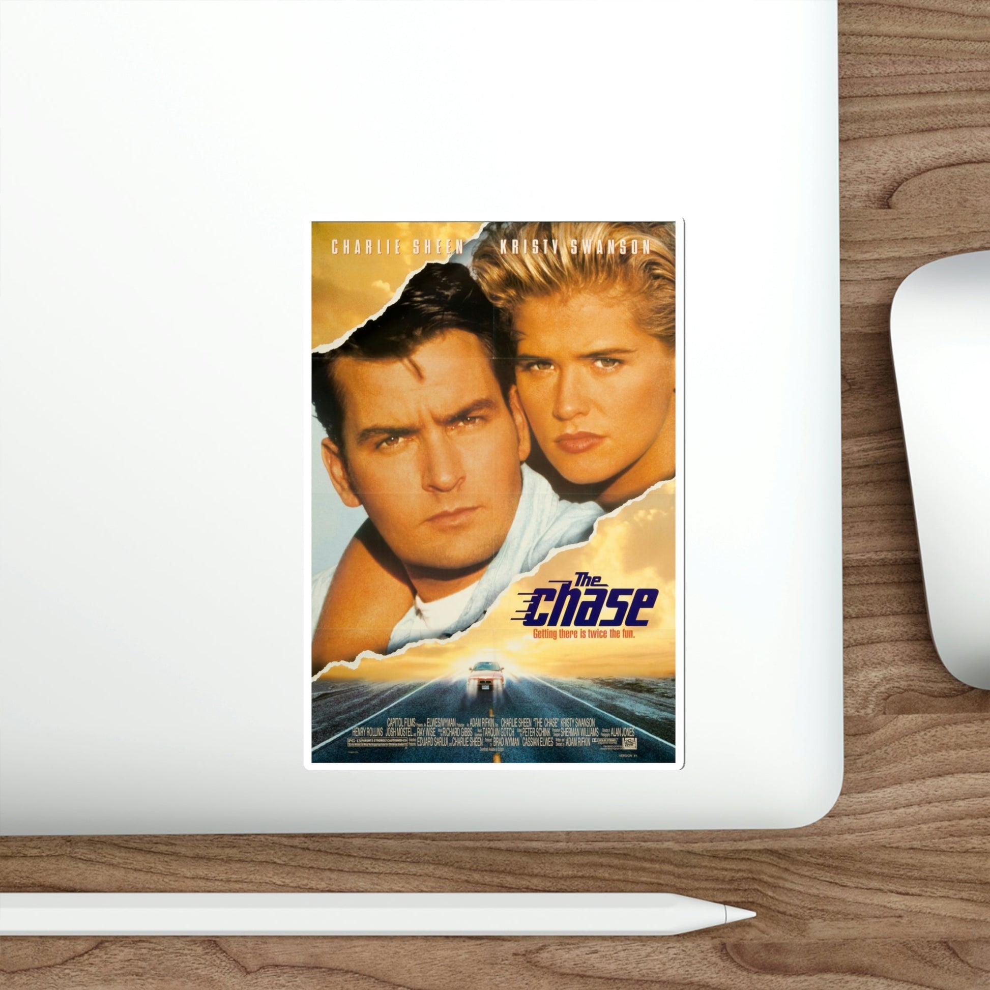 The Chase 1994 Movie Poster STICKER Vinyl Die-Cut Decal-The Sticker Space