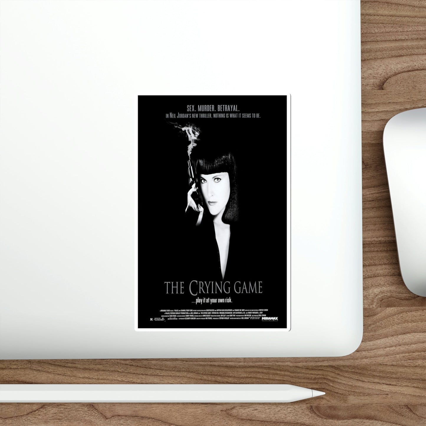 The Crying Game 1992 Movie Poster STICKER Vinyl Die-Cut Decal-The Sticker Space