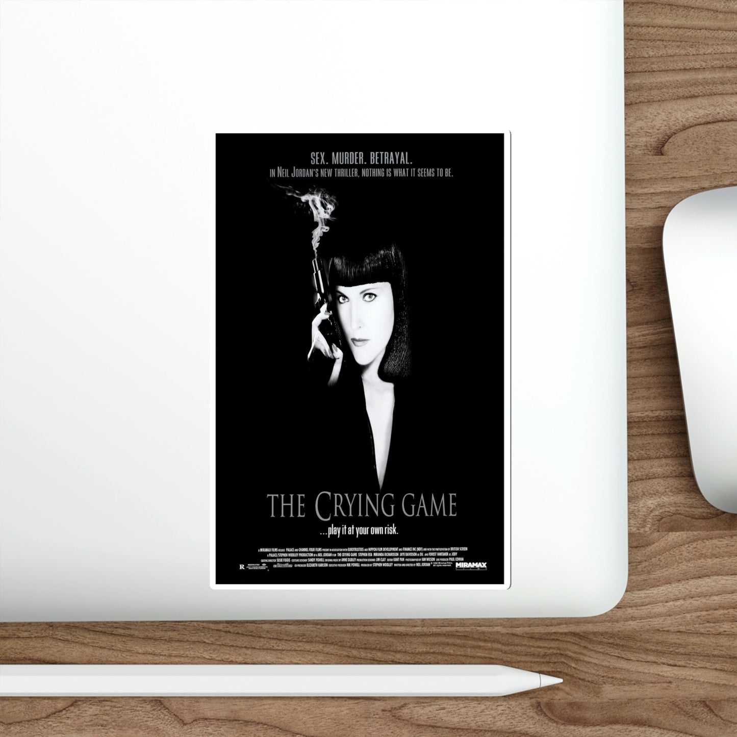 The Crying Game 1992 Movie Poster STICKER Vinyl Die-Cut Decal-The Sticker Space