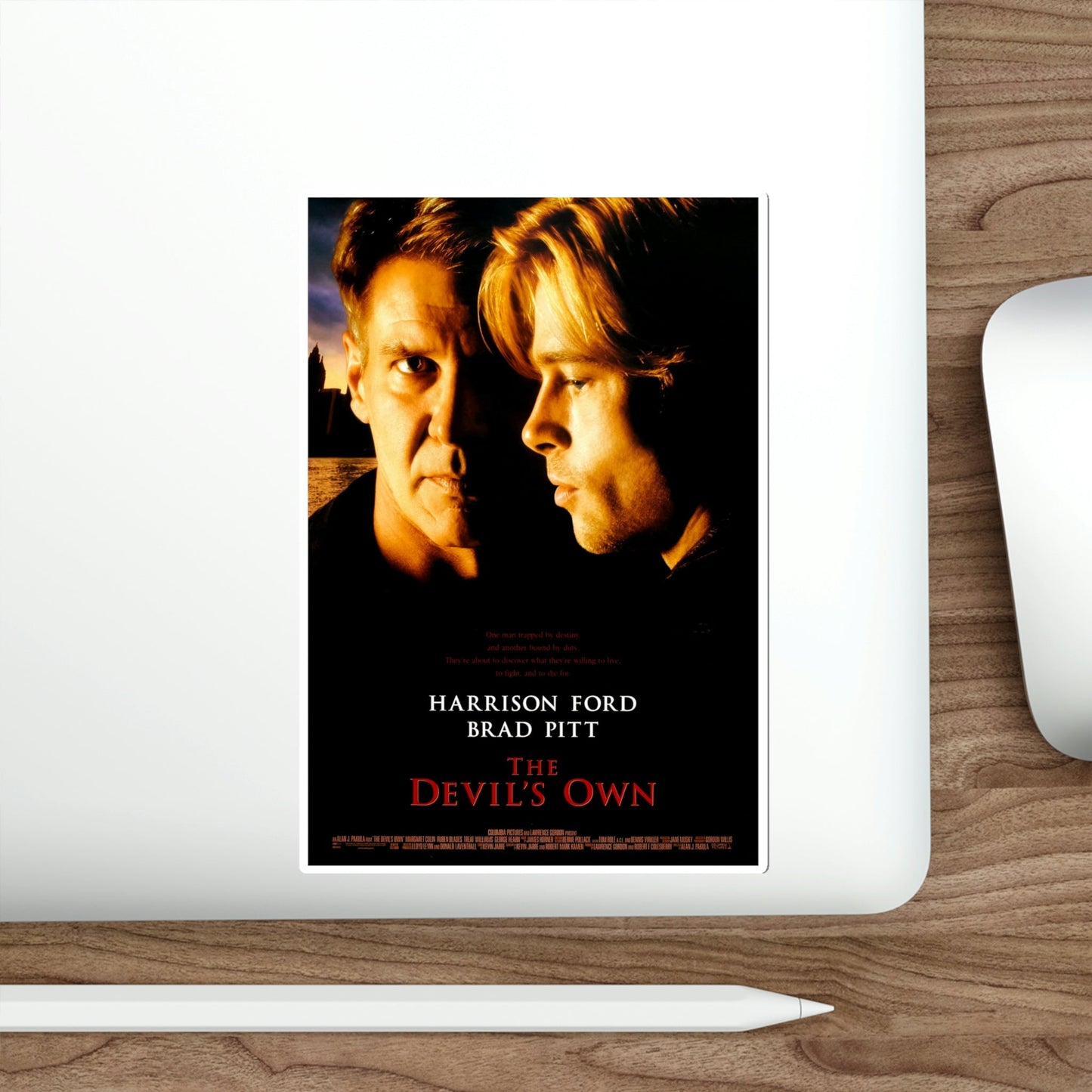 The Devils Own 1997 Movie Poster STICKER Vinyl Die-Cut Decal-The Sticker Space