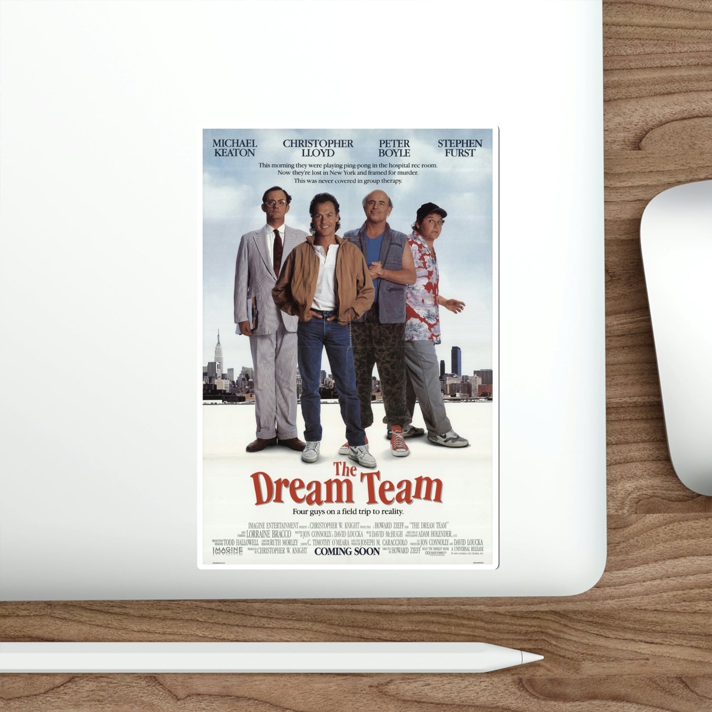 The Dream Team 1989 Movie Poster STICKER Vinyl Die-Cut Decal-The Sticker Space