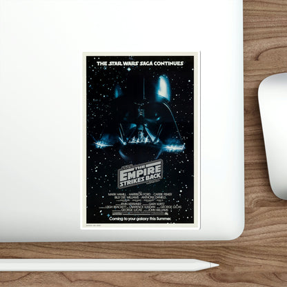 The Empire Strikes Back 1980 Movie Poster STICKER Vinyl Die-Cut Decal-The Sticker Space