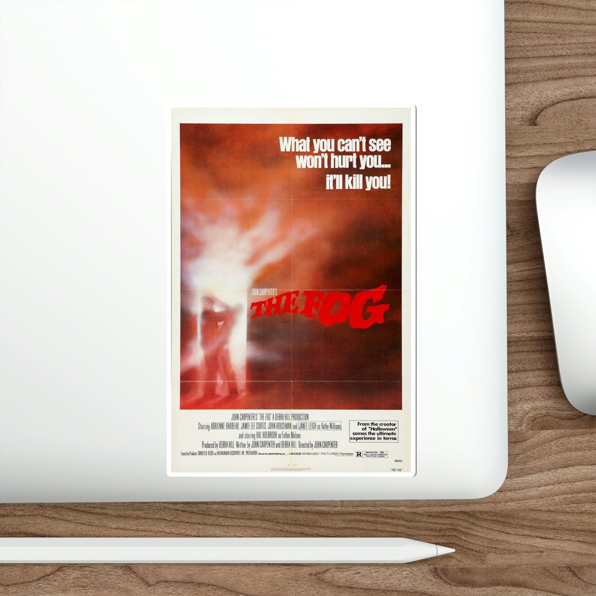 The Fog 1980 Movie Poster STICKER Vinyl Die-Cut Decal-The Sticker Space