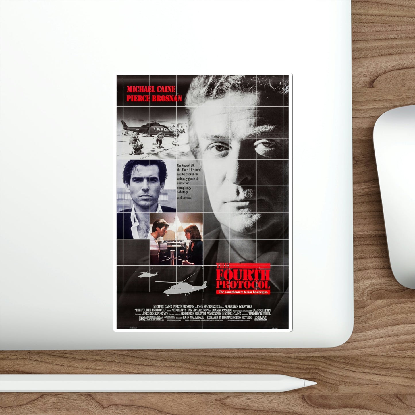 The Fourth Protocol 1987 Movie Poster STICKER Vinyl Die-Cut Decal-The Sticker Space