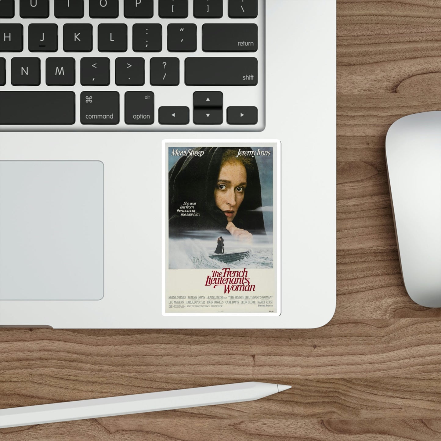 The French Lieutenant's Woman 1981 Movie Poster STICKER Vinyl Die-Cut Decal-The Sticker Space