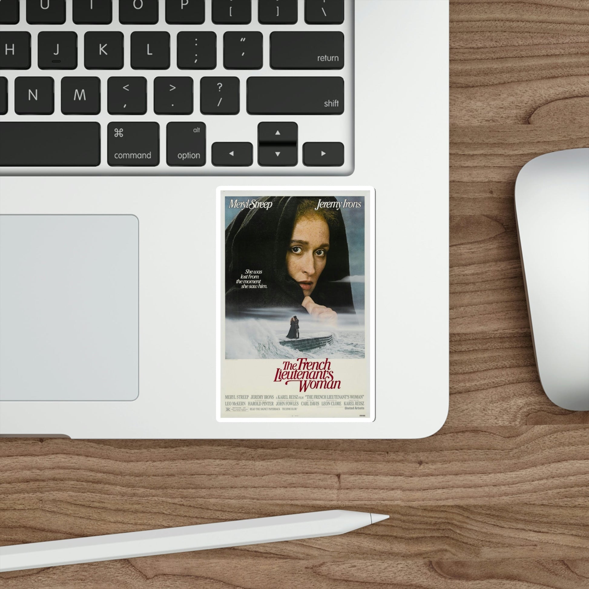 The French Lieutenant's Woman 1981 Movie Poster STICKER Vinyl Die-Cut Decal-The Sticker Space